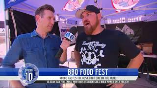 Robbo Has A Taste Of The BBQ Food Fest | Studio 10
