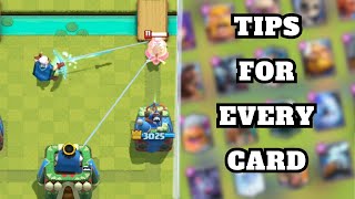 Advanced Tips for EVERY Card in Clash Royale