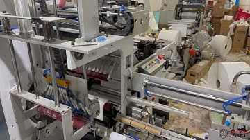 SL350BG Slitting Machine With Auto Turret Rewinder System In Client Factory