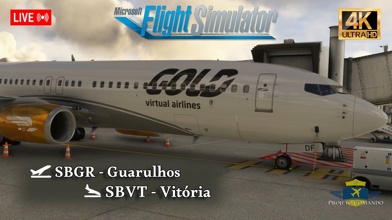 Voo de Guarulhos para Vitória de Boeing 737-800 da PMDG | Online na ...