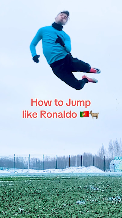 How to Jump like RONALDO 🇵🇹🐐🏆