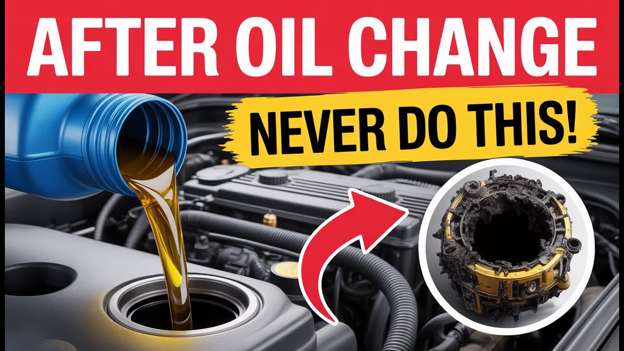 NEVER Do This After an Oil Change! (DESTROYS Your Engine Fast)