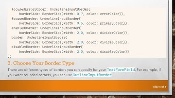 Styling TextFormField in a Flutter Theme