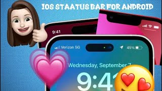 🔥ПРОЗРАЧНЫЙ iOS СТАТУС БАР НА АНДРОИД | КАК СДЕЛАТЬ АЙФОНОВСКИЙ БАР? | КАК УБРАТЬ СИСТЕМНЫЙ СТАТУС