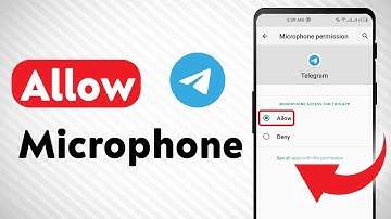 How To Allow Microphone On Telegram (Updated)