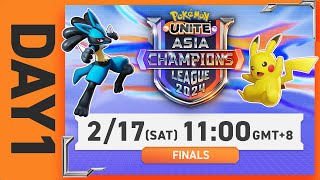 Pokémon Unite Asia Champions League 2024 Finals Day 1