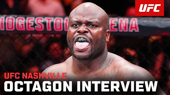 Derrick Lewis Octagon Interview | UFC Nashville