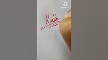 Kartik|sign | comment your name. #shorts #trendingshorts #itskinshu