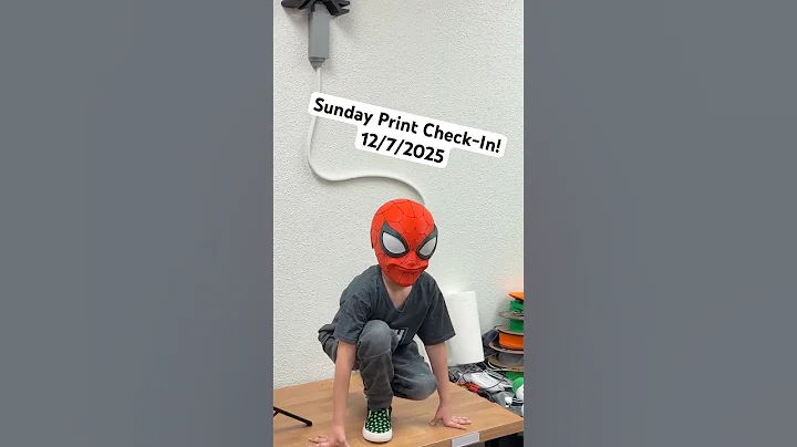 Sunday Print Check-In! 12/7/2025 #3dprinting #3dprinted #3dprint #3dprintingsupplies