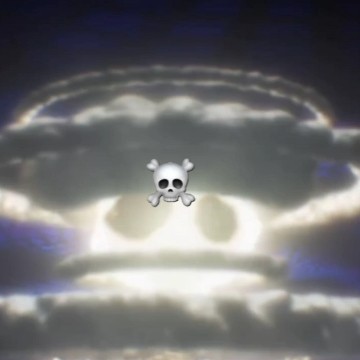 Bro used hydrogen bomb #anime #nogamenolife #trollface