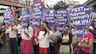Philipine Comfort Women Survivors Take To Street To Urge Government To Uphold Justice