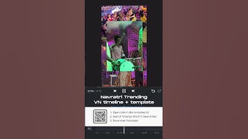 Navratri Video Template #vntemplate #vncode #reels