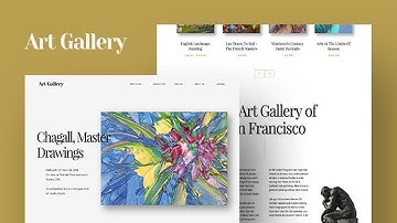 Arte | Art Gallery WordPress Theme Free Download