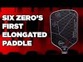 Six zero triple black diamond review  the paddle for tennis players