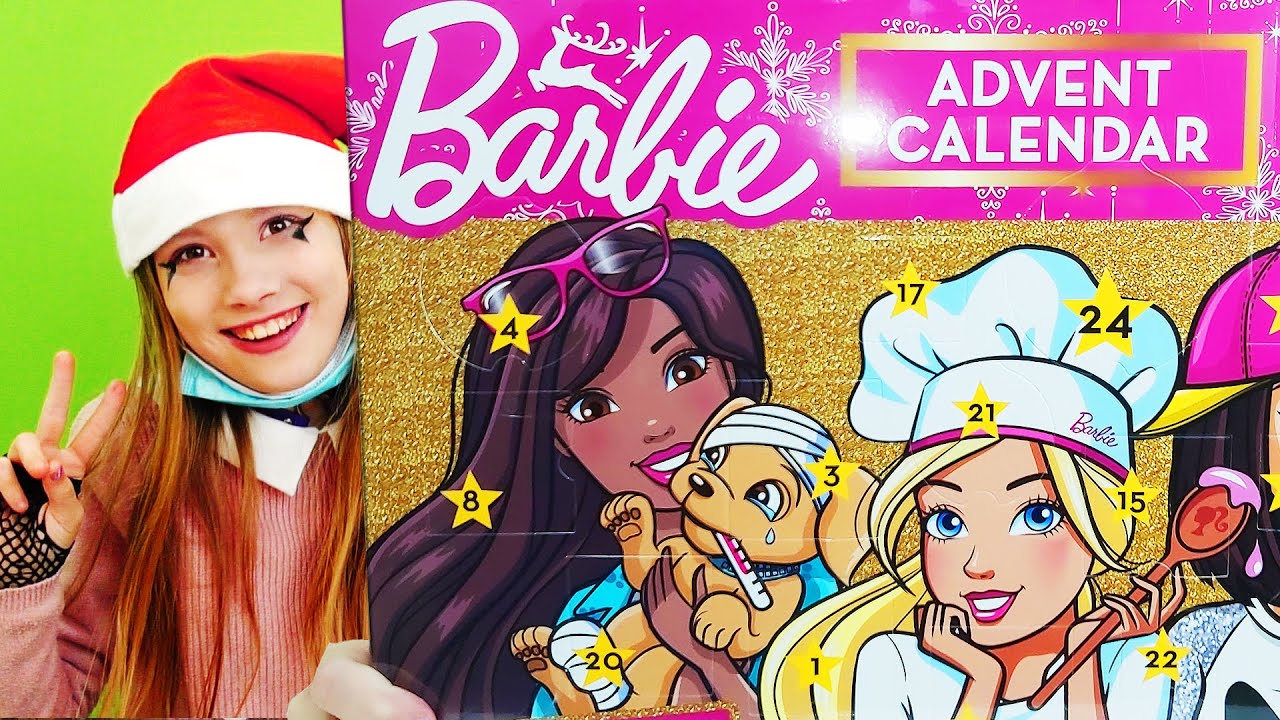 Barbie Advent Calendar 2008  Barbie advent calendar, Barbie, Barbie girl