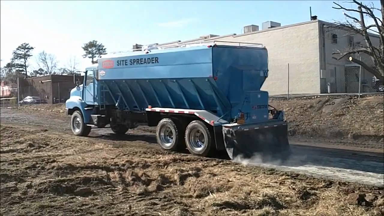 27 Ton Portland Cement Spreader - Durham, NC - YouTube