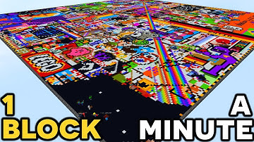 We CREATED a Minecraft r/place EXPERIMENT - Heres What Happened...