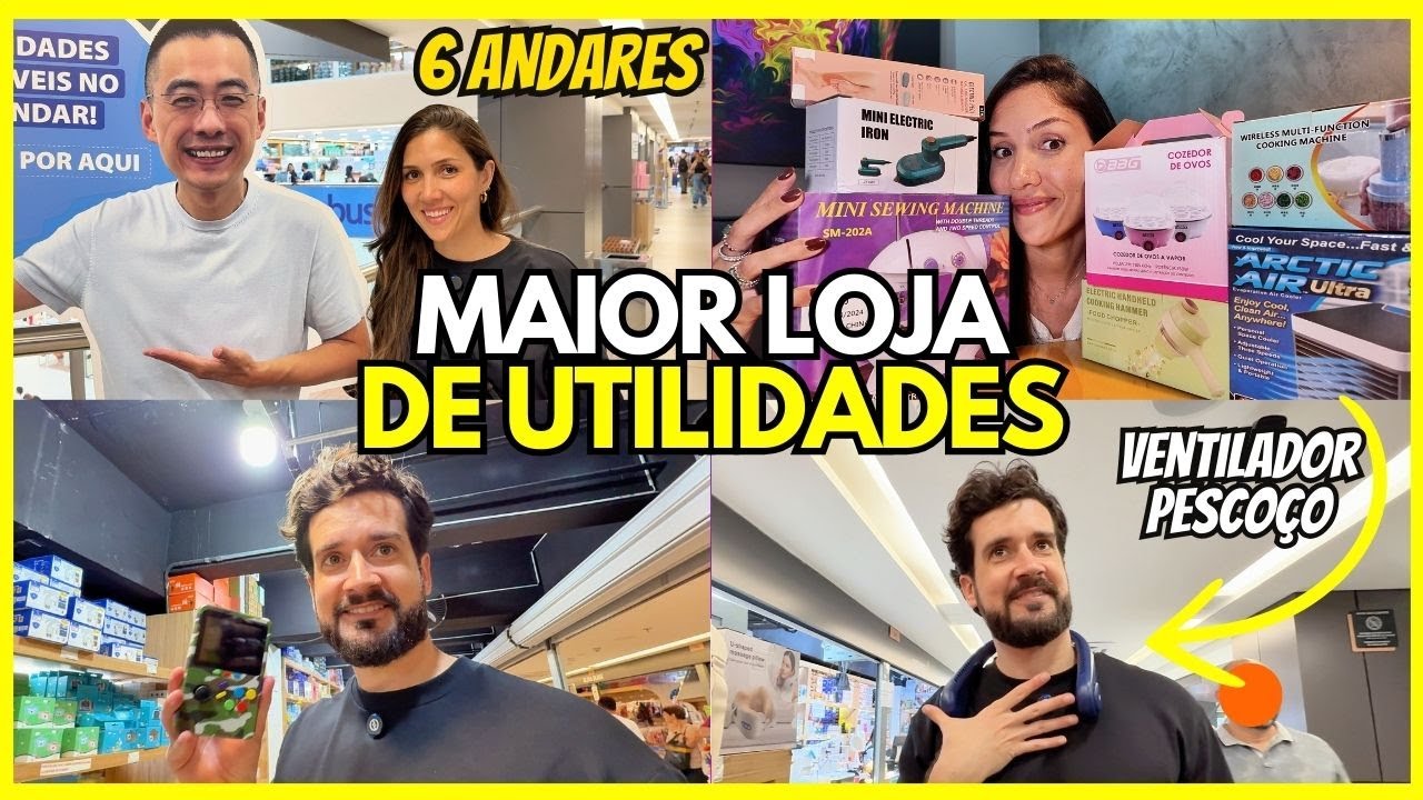 TOUR PELO BUSCA BUSCA - A MAIOR LOJA DE UTILIDADES DO BRASIL
