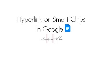 Hyperlink and/or Smart Chips in Docs