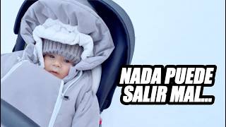 UN MES DE NACIDO Y A SALIR A LA NIEVE! (en Rusia)