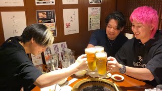 【なんで美容院やめたのか】ヘアメイク捧さんの入社祝いでお酒飲んで焼肉食べて加入への想い聞いてみた