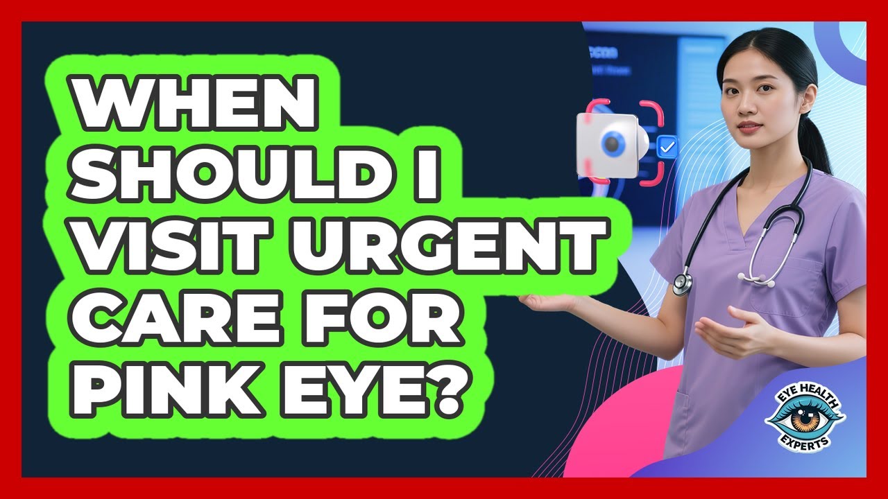 When Should I Visit Urgent Care For Pink Eye?