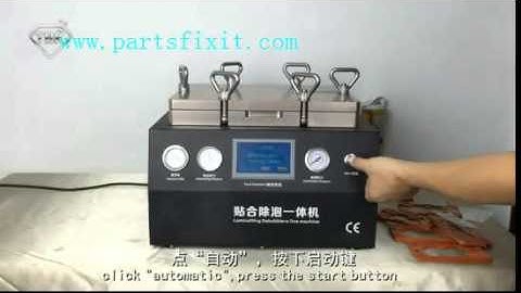 Vacuum Laminating Machine Air Bubble Remover 2 in 1 LCD Screen Repair Machine TBK 408 2 11