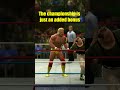 A championship adds no additional hype  #wwe  #wrestling  #wwe2k