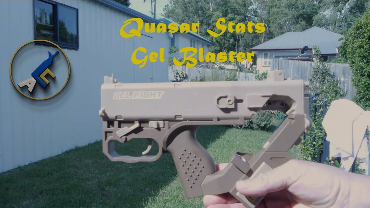 You might want to watch this on 2x speed—Quasar Stats gel blaster ...