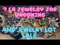 Shopgoodwill jewelry jar unboxing and jewelry sale  vintage to modern