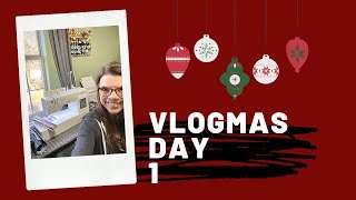 Vlogmas day 1| Work with me| Making a towel wrap