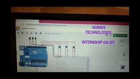 Agimus Technologies Internship Program on Internet of Things (IoT) Intenrs are Implementing Examples