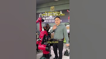 A six-axis robot costs only US$4,000. Can you believe it?#Welding Robot#Six-axis robot
