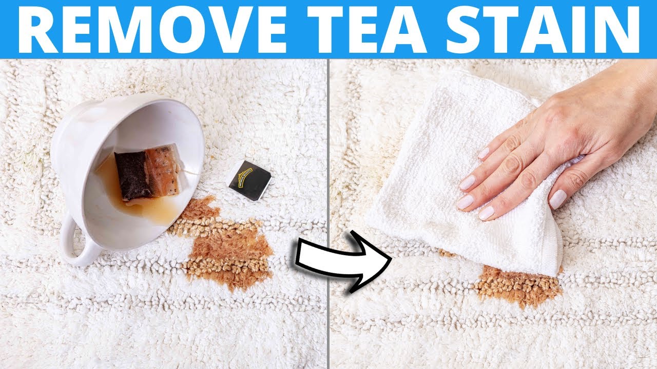 Fastest Way To Remove Dried Tea Stains From Carpet You