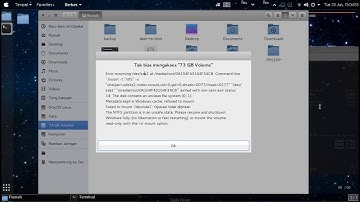How To Fix "Unable to access Volume” (Error mounting /dev/sda at /media/root/) in Linux