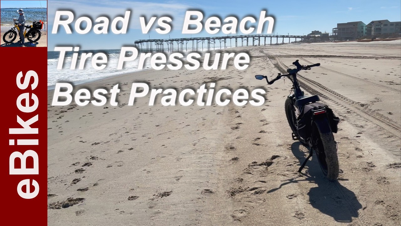 Safe Beach Bike Tire Pressure - YouTube