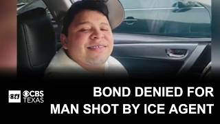 Judge denies bond for delivery driver shot by ICE agent