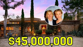 Inside Ellen Degeneres’s $45,000,000 Tuscan-inspired Villa