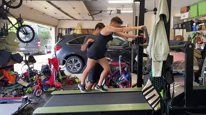 21 mph sprint on treadmill