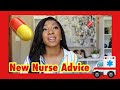 NEW NURSE ADVICE || MY ADVICE TO NEW NURSES || CARLERAE