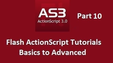 Flash Actionscript Tutorials - While Loops - 10