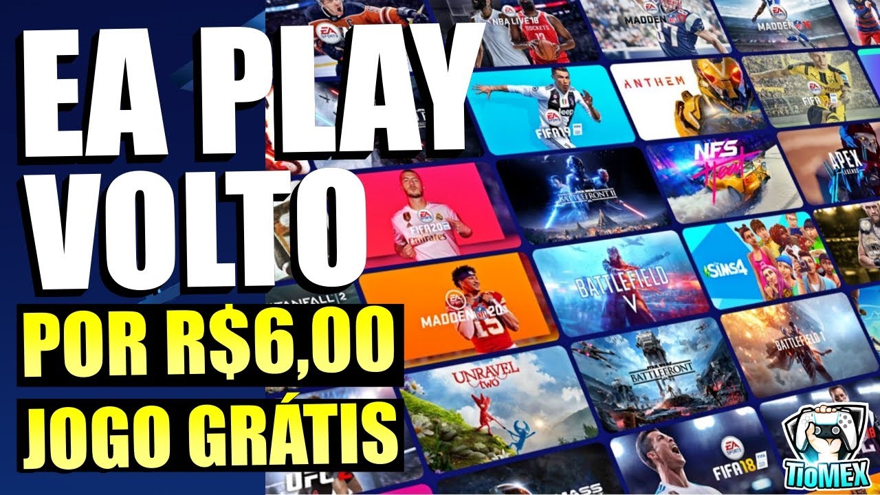 41 Jogos da EA PLAY por 6 Reais no PS4 Quase de GRAÇA!! 