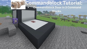 Command Block Door Tutorial (EASY?) (#1)