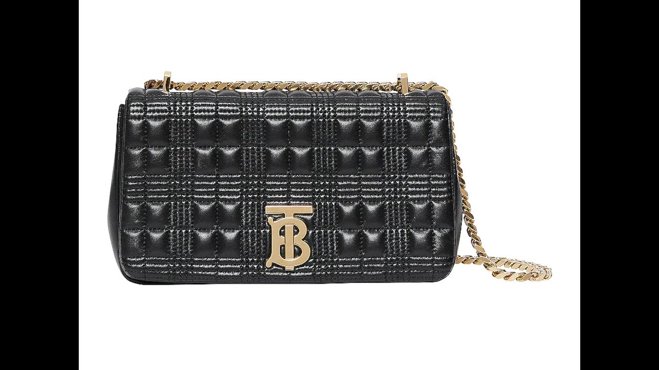 Burberry Lola Small Quilted Leather Shoulder Bag