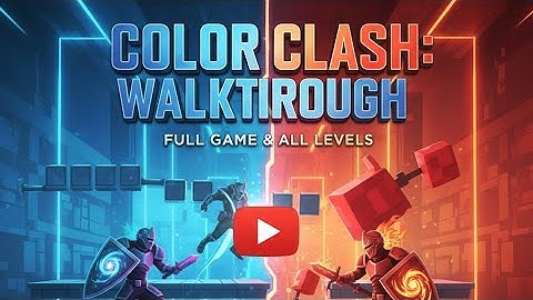 Color Clash Walkthrough Part 3 💀 The Hardest Stage Yet! Epic Color Battle!#games #colorclash 