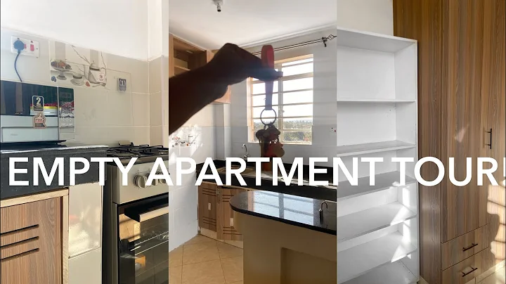 I FINALLY MOVED! MY EMPTY APARTMENT TOUR!