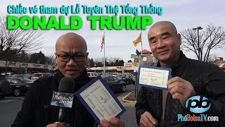 Cựu quân nhân gốc Việt và chiếc vé dự lễ tuyên thệ Tổng thống Donald Trump