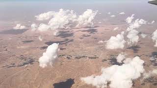 Arabian desert from sky