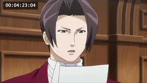 Ace Attorney Bloopers but it's just Edgeworth laughing