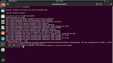 how to install ifconfig in ubuntu